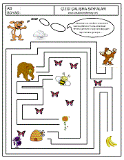 okul öncesi iki doğru arasından çizgi çizme çalışma sayfaları